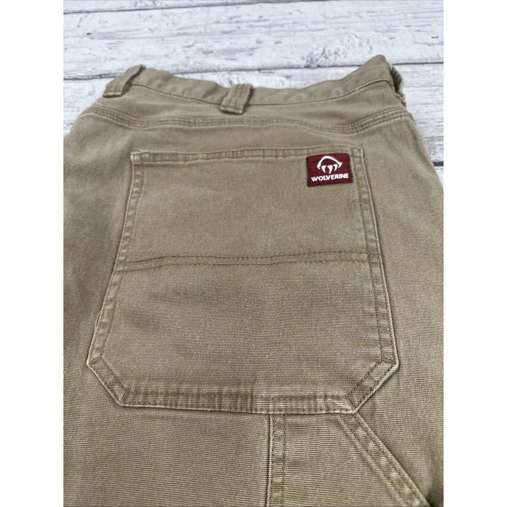 Wolverine Steelhead 5 Pocket Men Pants Tan/Brown Color Size 44x32